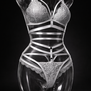 Caged Desire - Strappy Set