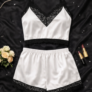 Midnight Muse – Satin Set